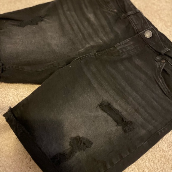 AREO biker jean shorts - Picture 4 of 5